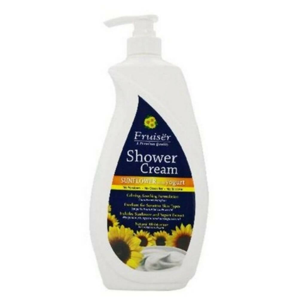 Fruiser Shower Cream With Sunflower & Yogurt - usa canada australia