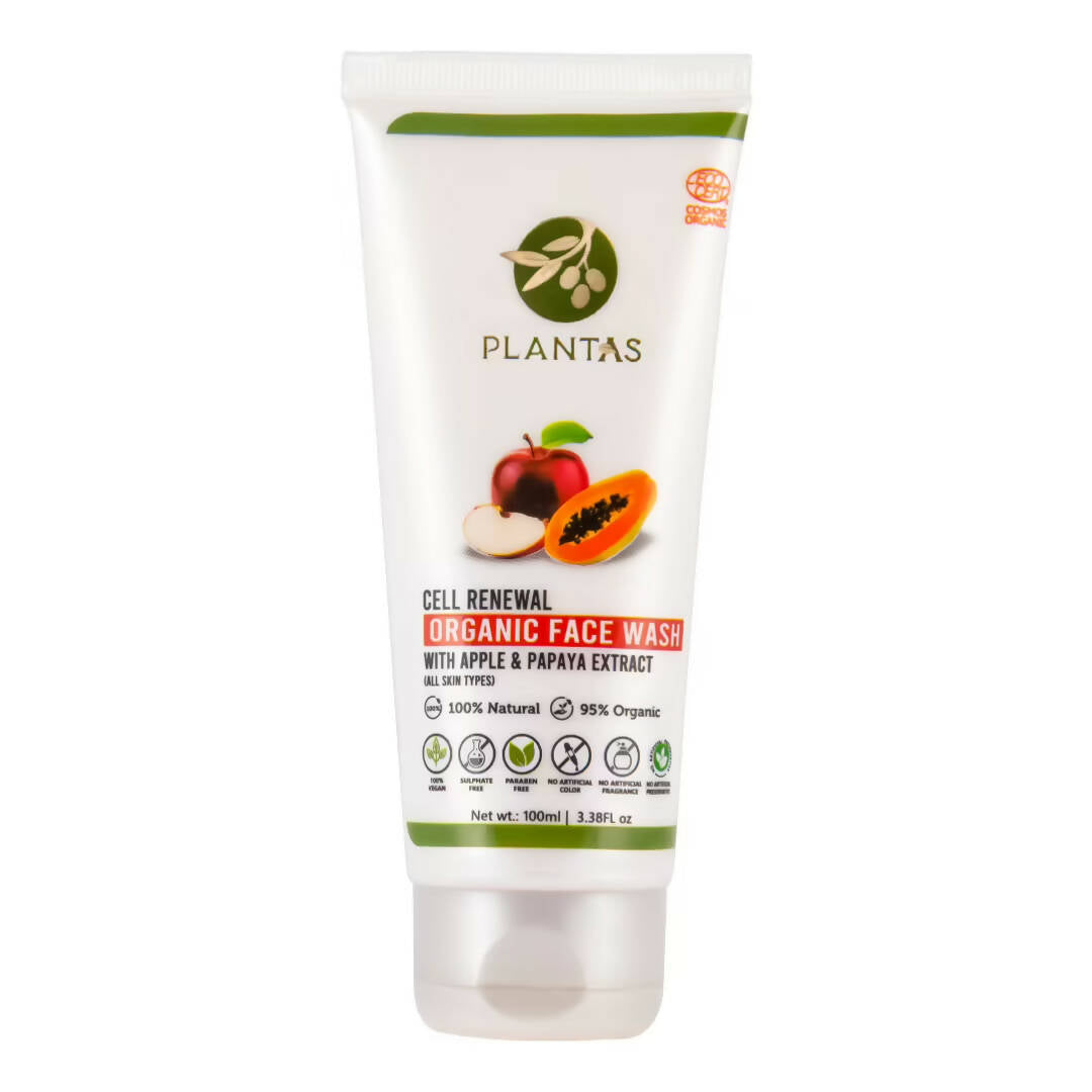 Plantas Cell Renewal Organic Face Wash - BUDNEN