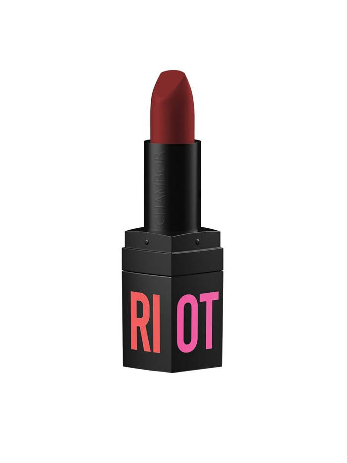 Chambor Brown Matte Riot Lipstick 285 4.5 gm