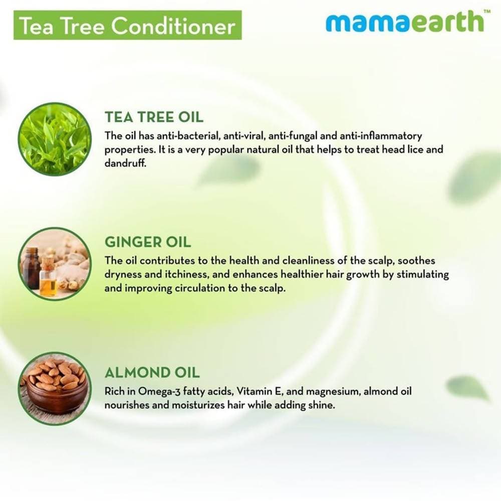 Mamaearth Tea Tree Conditioner For Dandruff Free Hair