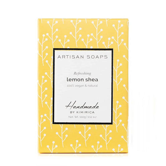 Kimirica Artisan Soap Lemon Shea - usa canada australia