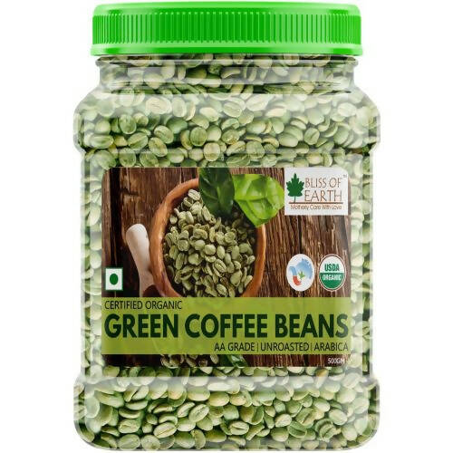Bliss of Earth Certified Organic Green Coffee Beans - buy in USA, Australia, Canada