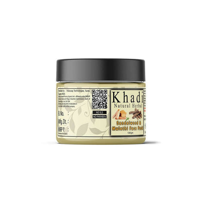 Khadi Natural Herbal Sandalwood and Mulethi Powder Face Pack
