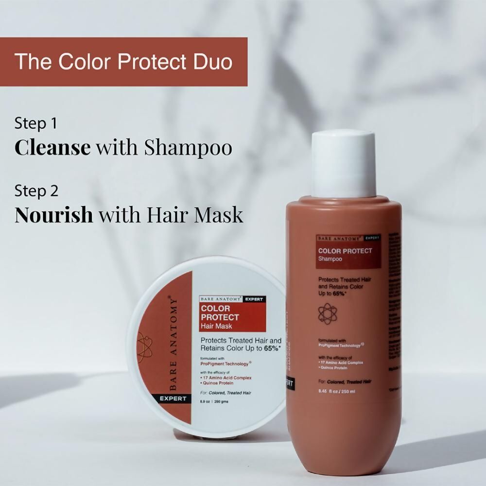 Bare Anatomy Expert Color Protect Hair Mask & Shampoo