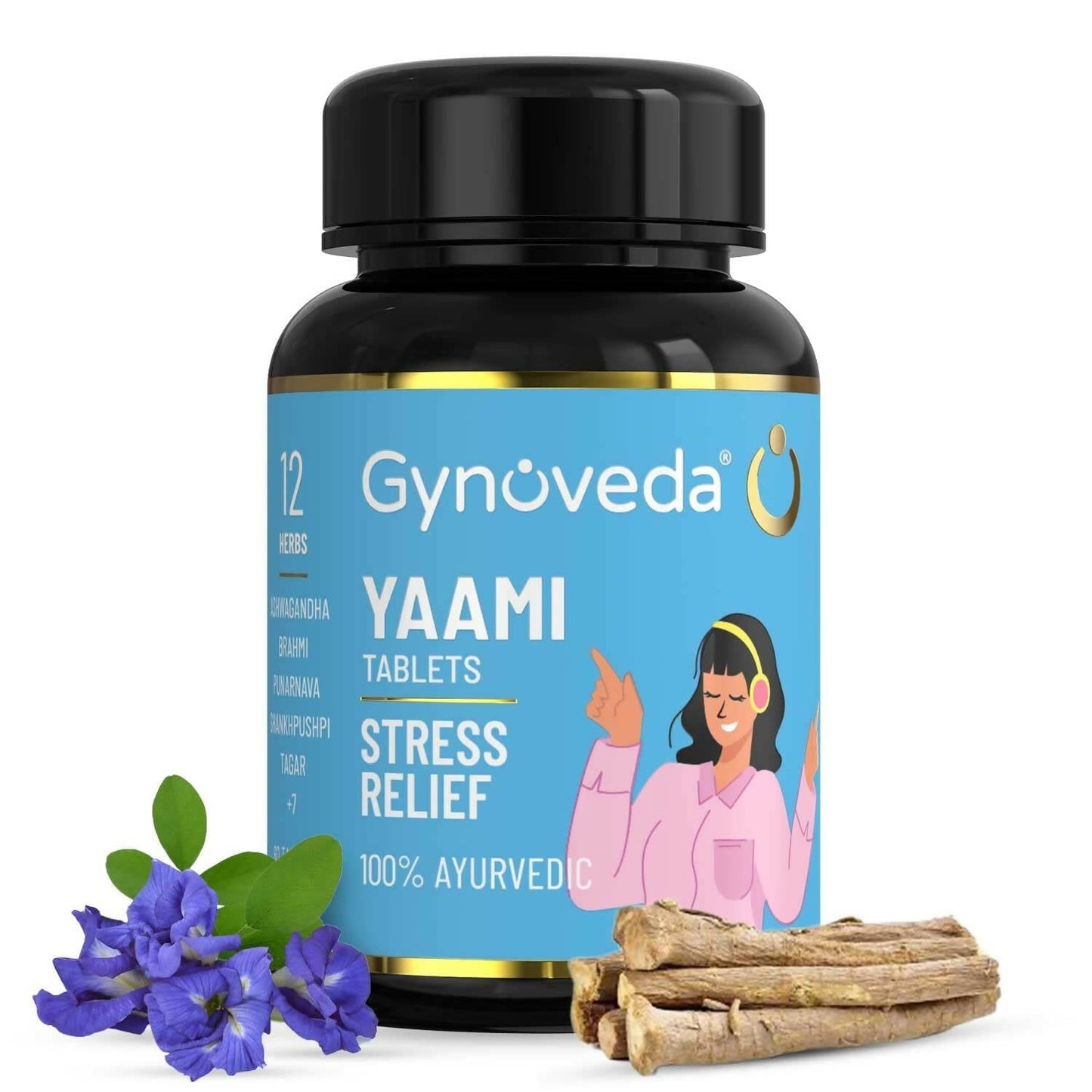 Gynoveda Yaami Ashwagandha Ayurvedic Tablets
