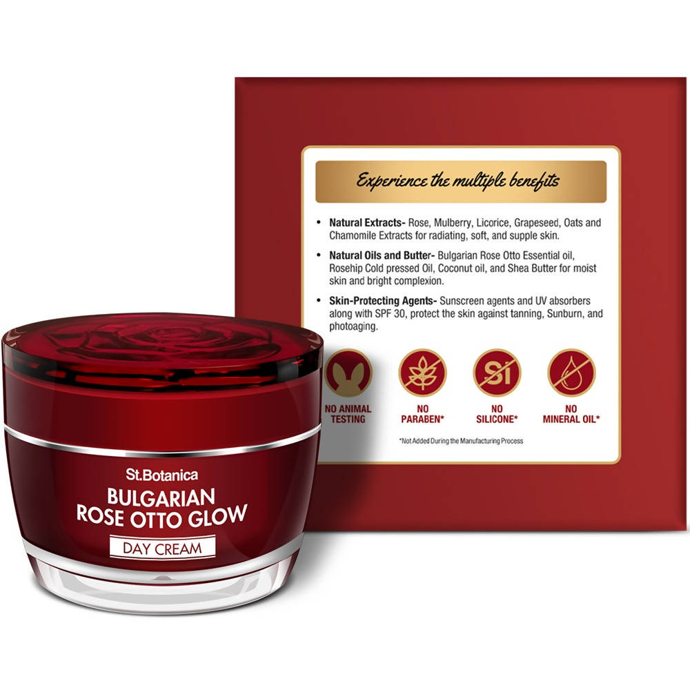 St.Botanica Bulgarian Rose Otto Glow Day Cream