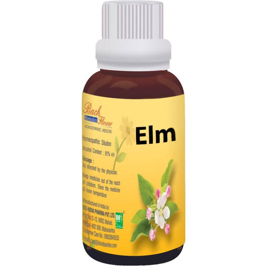 Bio India Homeopathy Bach Flower Elm Dilution