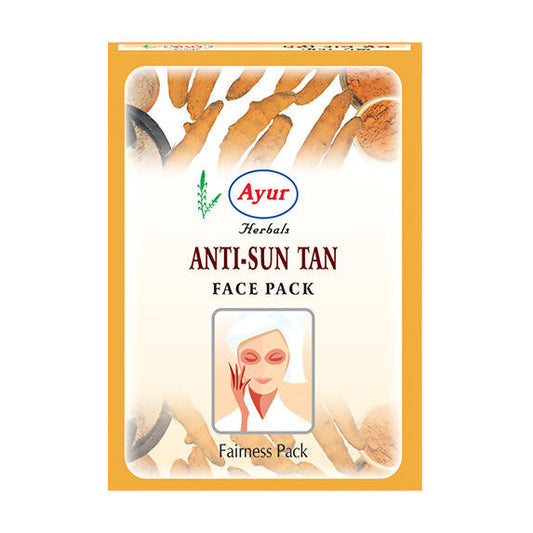 Ayur Herbals Anti-Sun Tan Face Pack