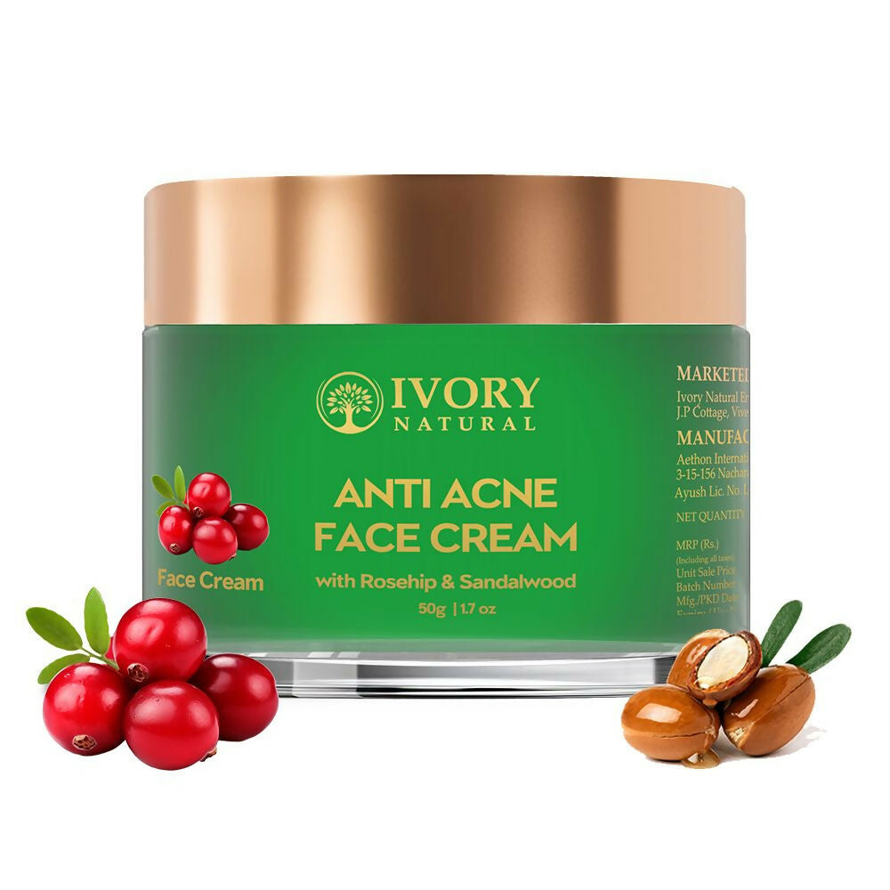 Ivory Natural Acne Face Cream For Acne Free Face