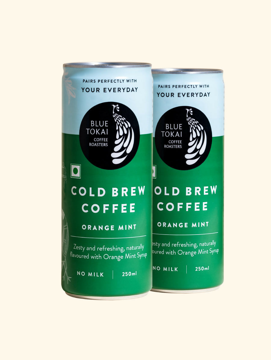 Blue Tokai Cold Brew Coffee Orange Mint Can