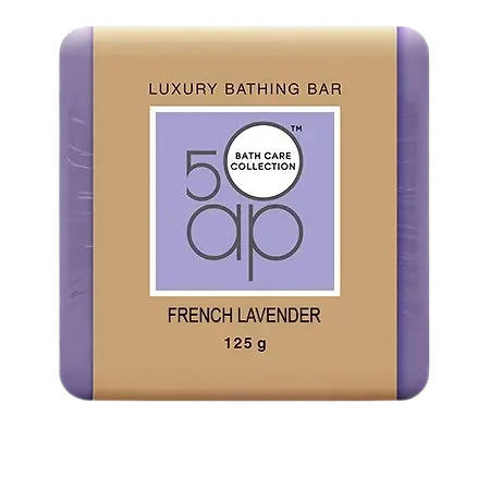 50 Ap French Lavender Luxury Bathing Bar - usa canada australia