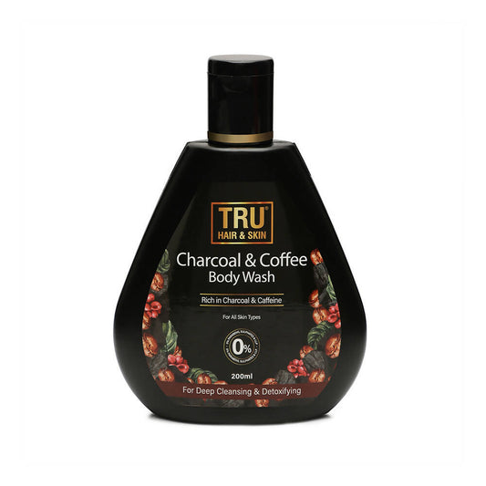 Tru Hair & Skin Charcoal & Coffee Body Wash - BUDNEN