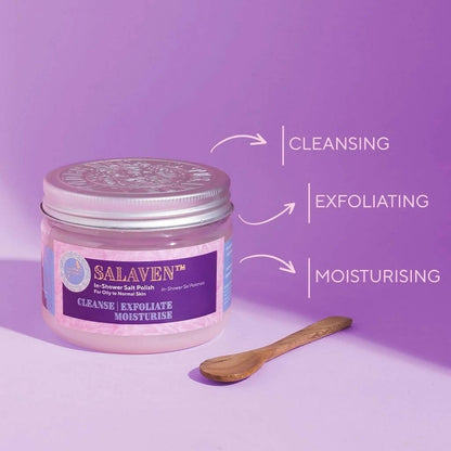 A. Modernica Naturalis Salaven In-Shower Salt Polish for Oily to Normal Skin