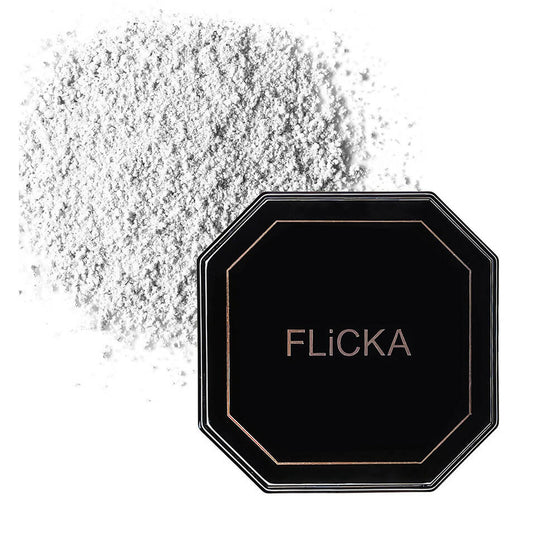 Flicka Dust It Off Loose Powder - White - BUDNE