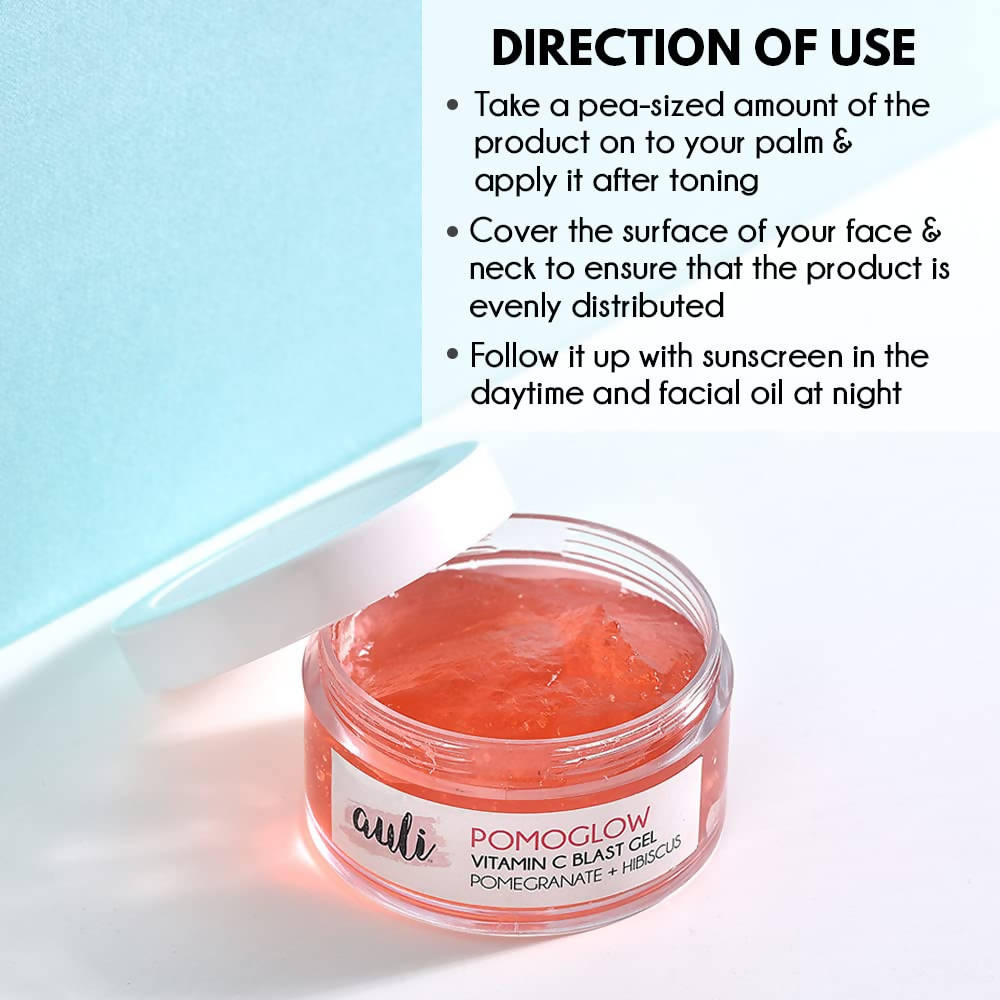 Auli Pomoglow Vitamin C Blast Face Gel