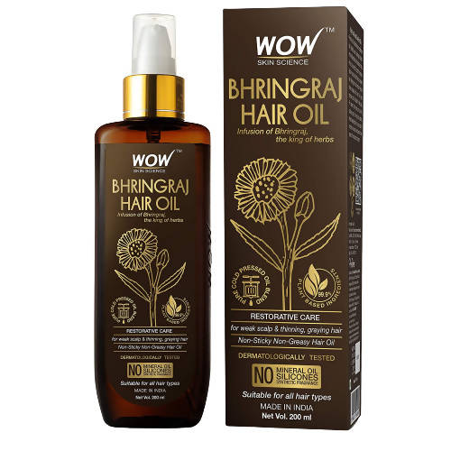 Wow Skin Science Bhringraj Hair Oil -  buy in usa 
