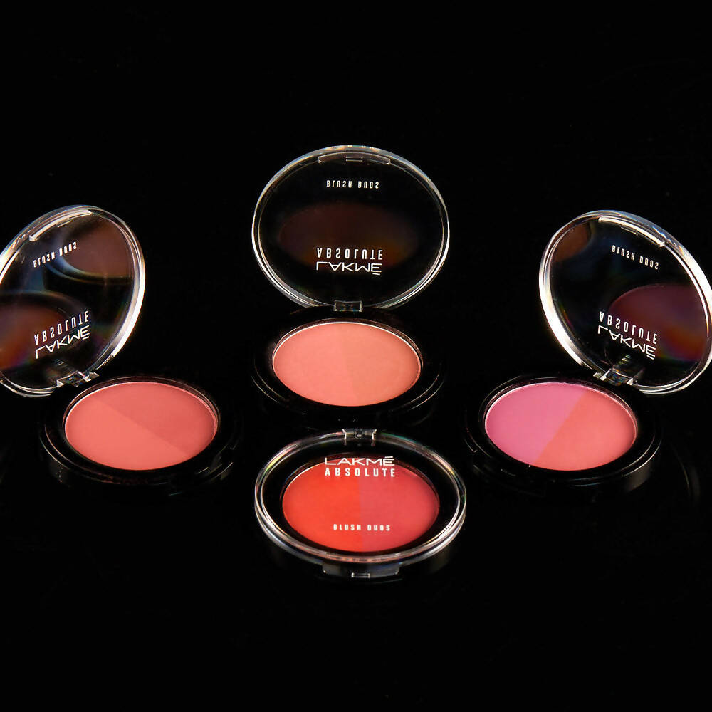 Lakme Absolute Face Stylist Blush Duos - Pink Blush