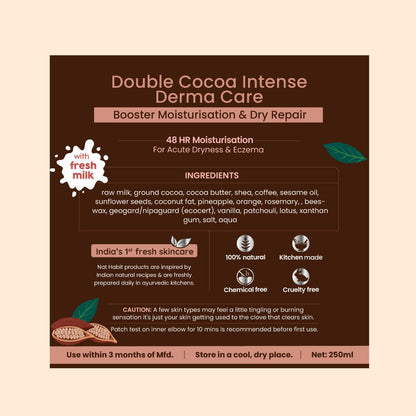 Nat Habit Double Cocoa Intense Derma Care Malai Lotion