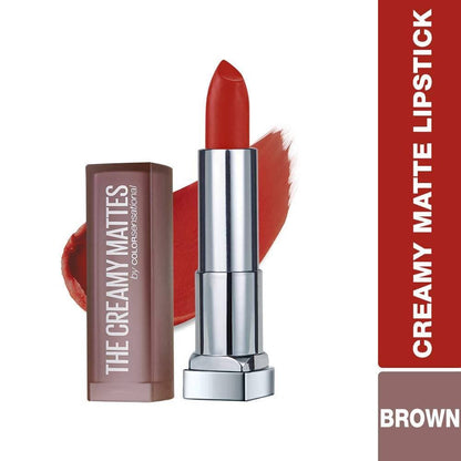 Maybelline New York Color Sensational Creamy Matte Lipstick / Chilli Nude