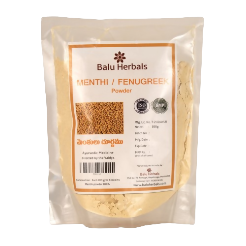 Balu Herbals Fenugreek (Menthula) Powder - buy in USA, Australia, Canada