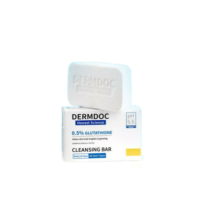 Dermdoc 0.5% Glutathione Cleansing Bar