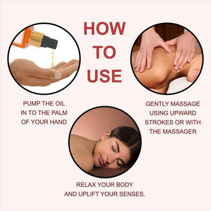 Bodyherbals Calming Rose & Geranium Body Massage Oil
