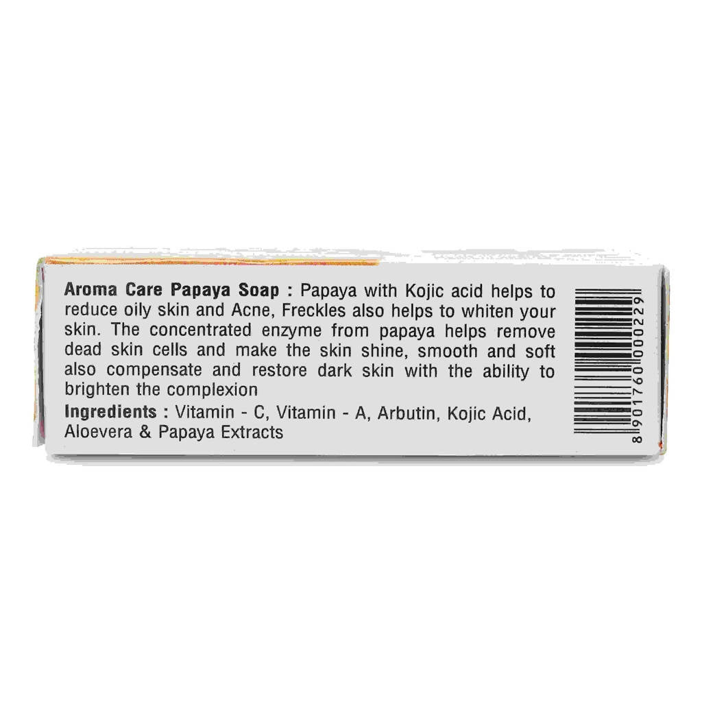 Aroma Care Papaya With Kozic Acid & Vitamin-C Whitening Soap