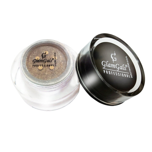 Glamgals Pigment Powder-Highlighter For Face And Body Brown