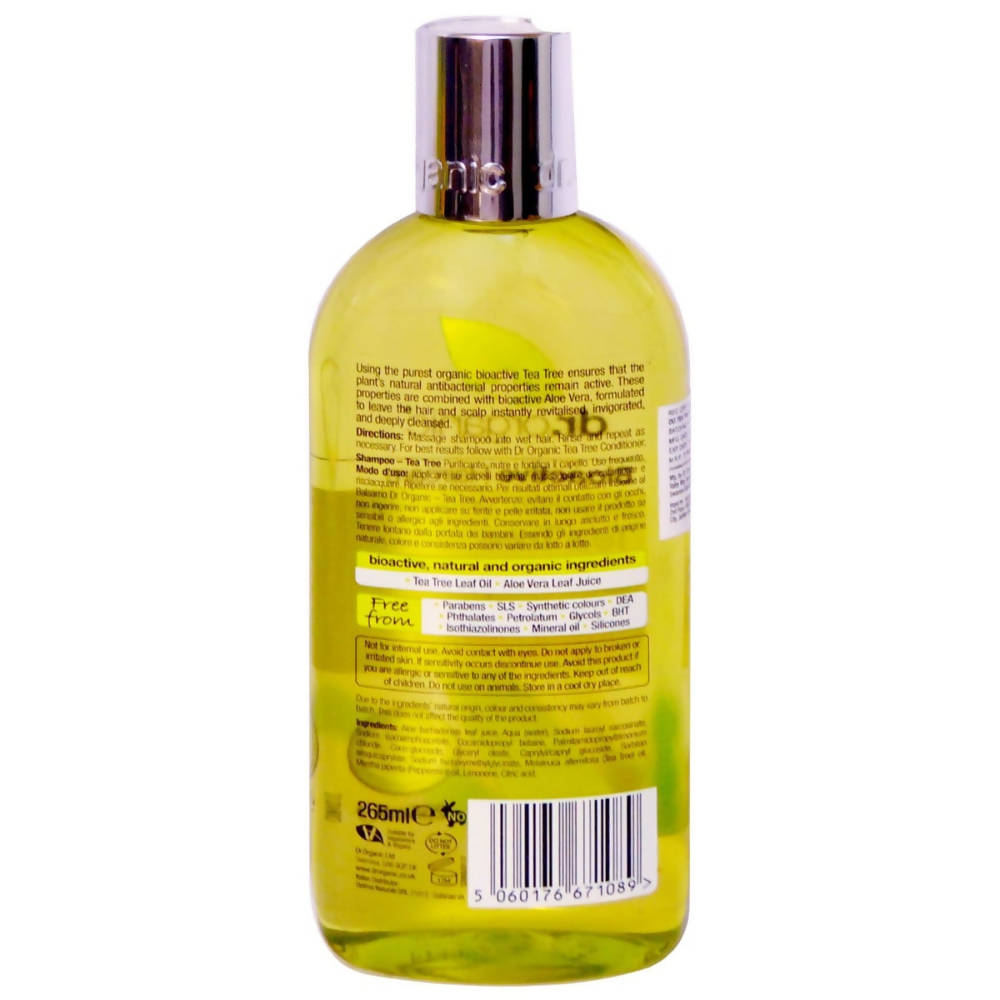 Dr.Organic Tea Tree Shampoo