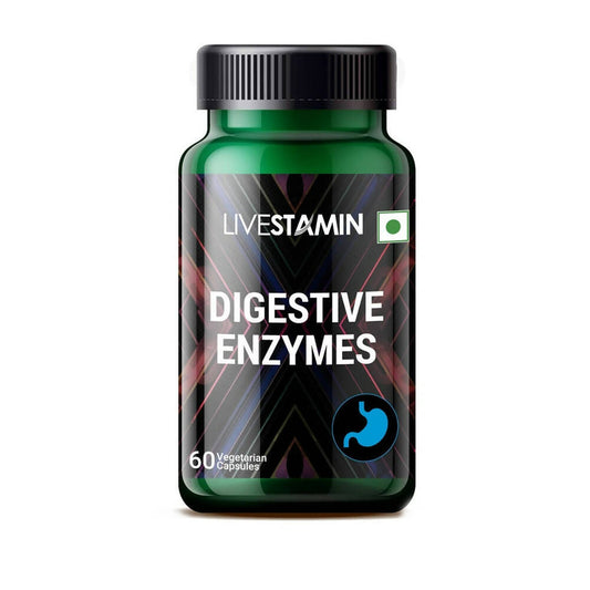 Livestamin Digestive Enzymes Capsules -  usa australia canada 