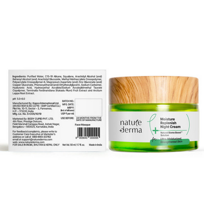 Nature Derma Moisture Replenish Night Cream