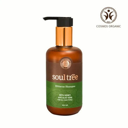 SoulTree Hibiscus Shampoo With Honey And Aloe Vera