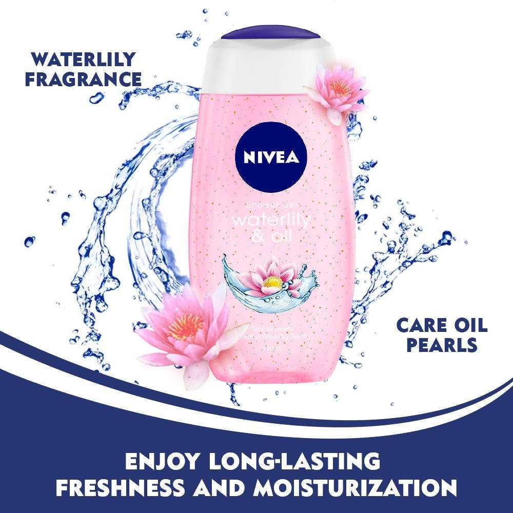 Nivea Shower Gel - Waterlily And Oil Shower Gel