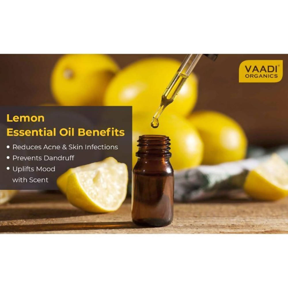 Vaadi Herbals Lemon Oil Therapeutic Grade