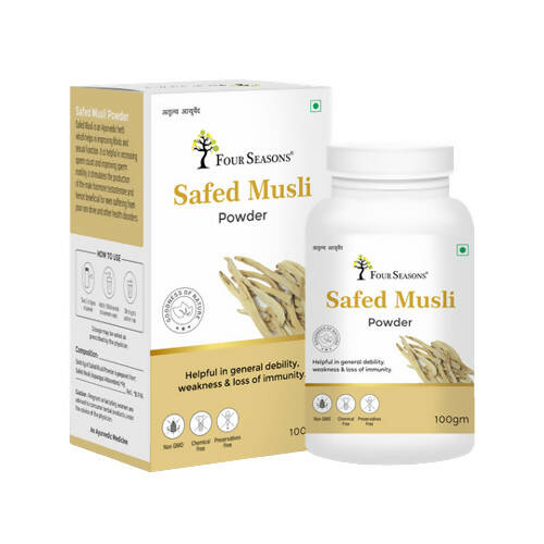 Four Seasons Safed Musli Powder -  usa australia canada 