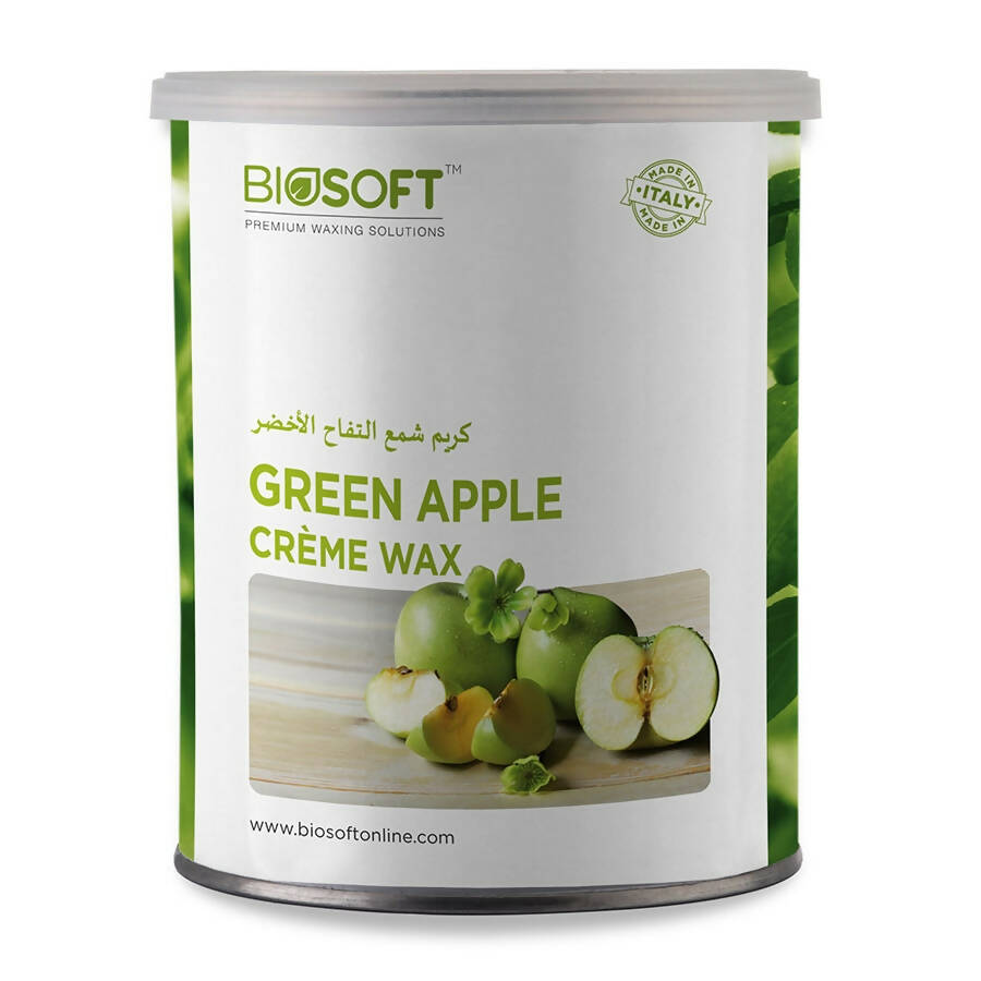 Biosoft Green Apple Cream Liposoluble Wax - usa canada australia
