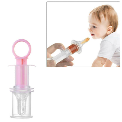 Safe-O-Kid Bpa Free Silicone Liquid Medicine Feederdropper With Box For Baby, Pink