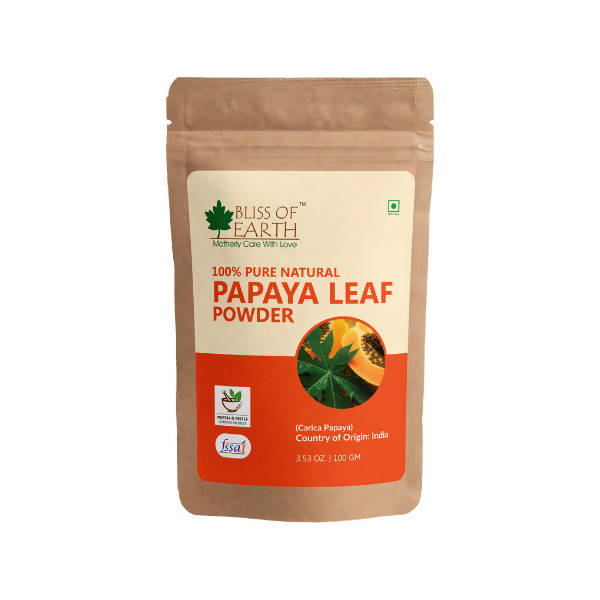 Bliss of Earth 100% Pure Natural Papaya Leaf Powder - buy in USA, Australia, Canada