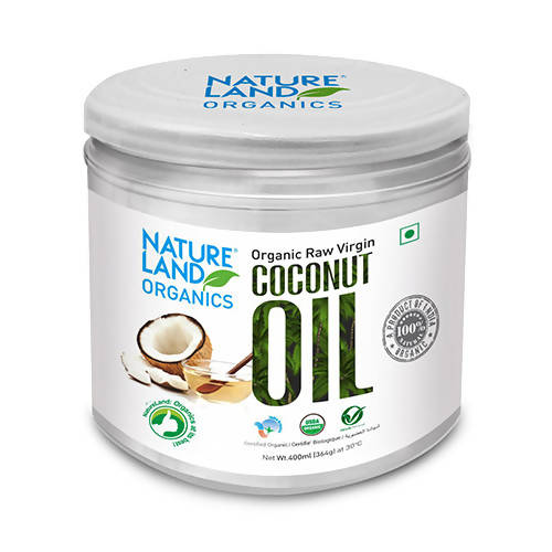 Nature Land Organics Raw Virgin Coconut Oil -  buy in usa 