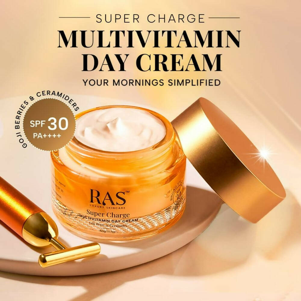 Ras Luxury Oils Super Charge Day Cream with Multivitamin SPF 30