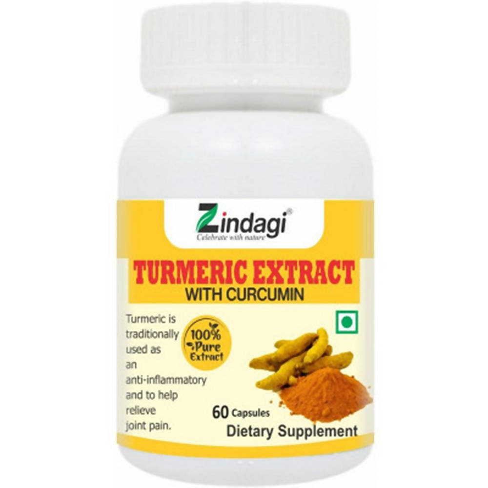 Zindagi Turmeric Extract With Curcumin Capsules - BUDEN
