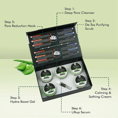 NutriGlow NATURAL'S Aloe Vera Cucumber Facial Kit
