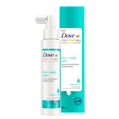 Dove Hair Therapy Dry Scalp Care Moisturizing Leave-on Solution - BUDNE