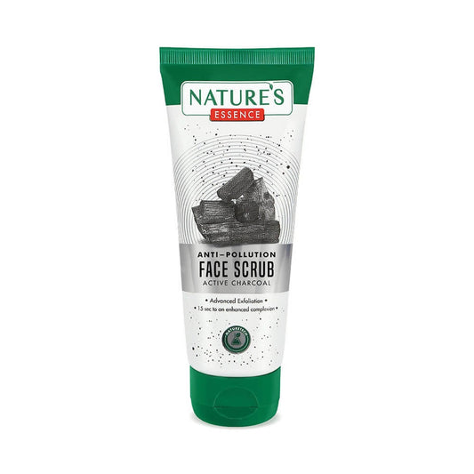 Nature's Essence Anti Pollution Charcoal Face Scrub - BUDEN