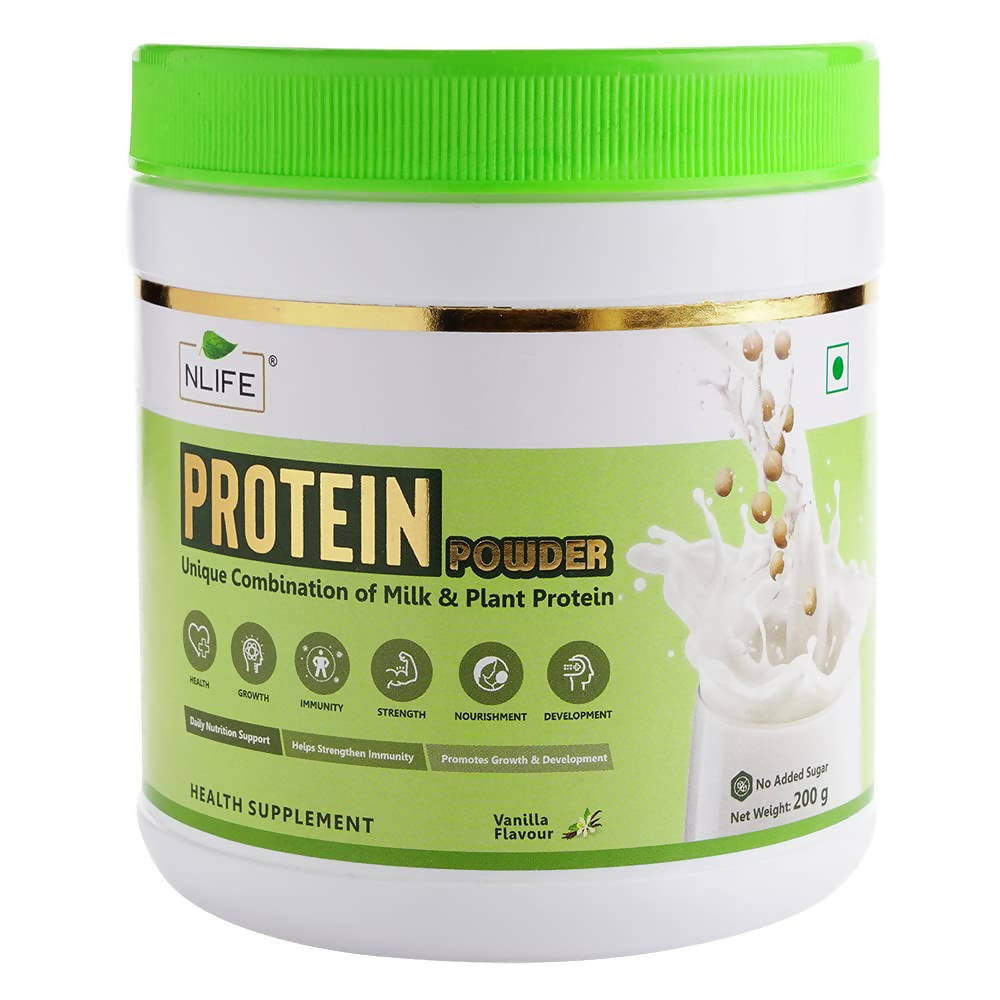 NLife Protein Powder Vanilla Flavor - BUDEN