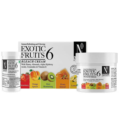 NutriGlow Natural???s Exotic Fruit Bleach Cream - BUDNE