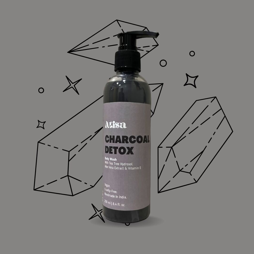 Atisa Charcoal Detox Body Wash