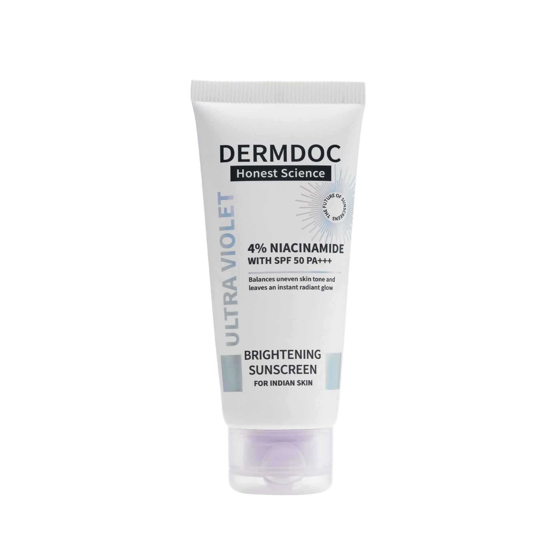 Dermdoc 4% Niacinamide With Spf 50 Pa +++ Brightening Sunscreen - BUDNE