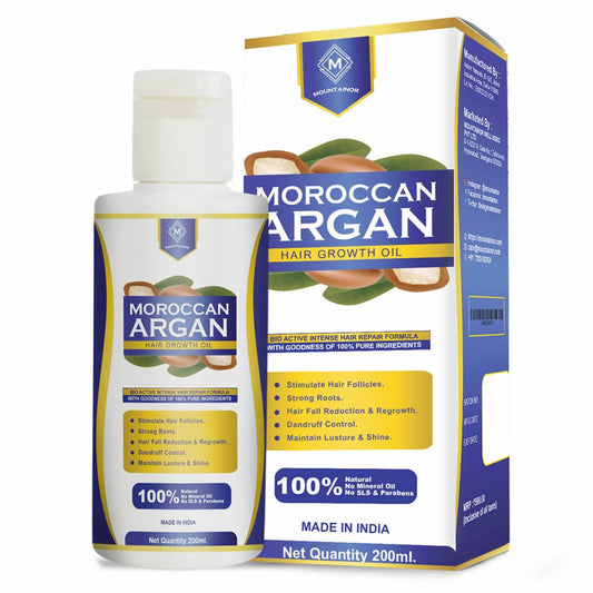 Mountainor Moroccan Argan Hair Growth Oil -  USA 