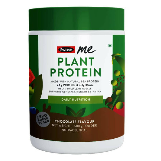 Swisseme Plant Protein Powder - Daily Nutrition For Men & Women - BUDNE